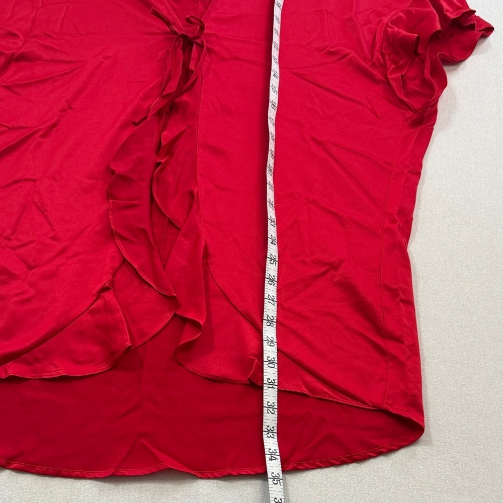 Victoria's Secret Red Satin Robe - Picture 3 of 7